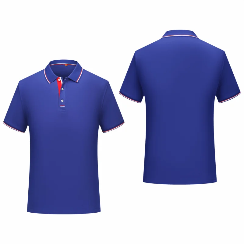 Polo homme décontracté respirant à col revers