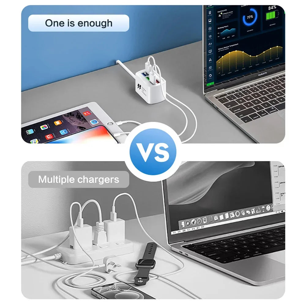 Multiprise USB Haute Vitesse 6 Appareils