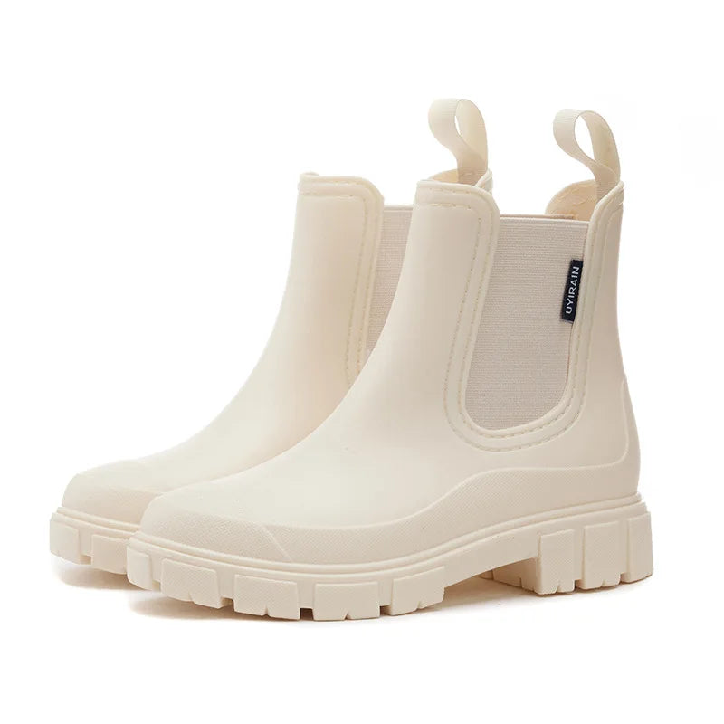 Bottes mi-hautes imperméables pour femmes