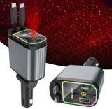 Chargeur Voiture LED Ciel Étoilé 4-en-1