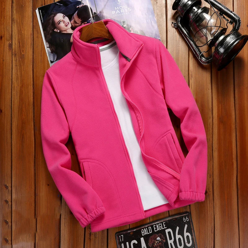 Gilet Polaire Chaud Zip pour Femme