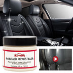 Pâte de Remplissage de Réparation Cuir - Kit Complet