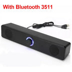 Barre de Son Bluetooth & USB Filaire/Sans Fil — Surround Home Cinéma