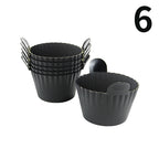 4x Moules en Silicone Antiadhésif pour Air Fryer
