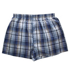Lot de 4 Boxers Homme en Coton – Sous-Vêtements Amples, Respirants et Confortables à Carreaux