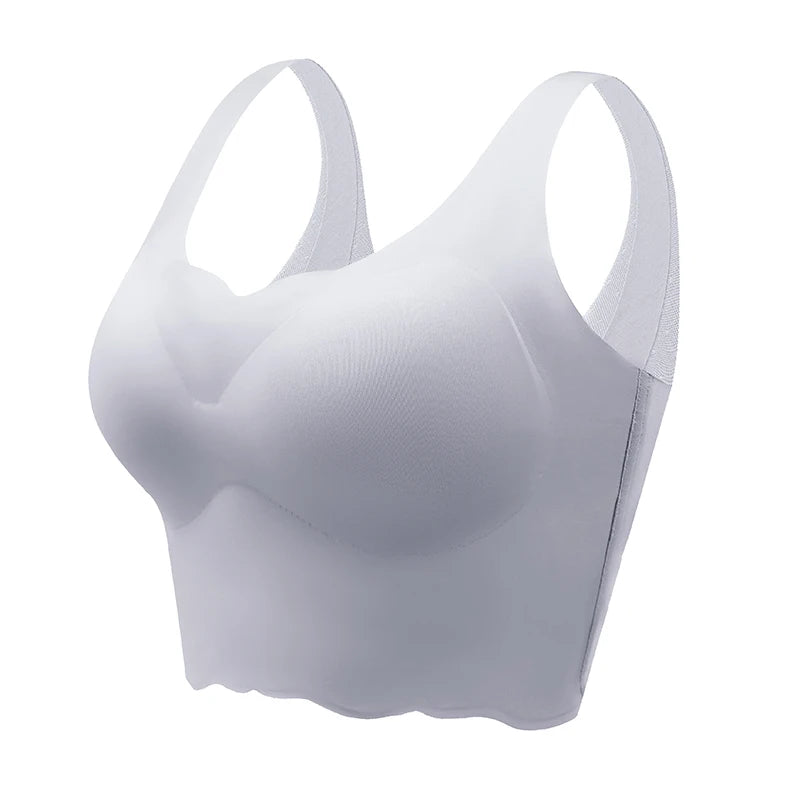 Brassière Sans Couture Sans Armatures Femme – Soutien-Gorge Invisible, Respirant et Confort Push-Up du S au 6XL