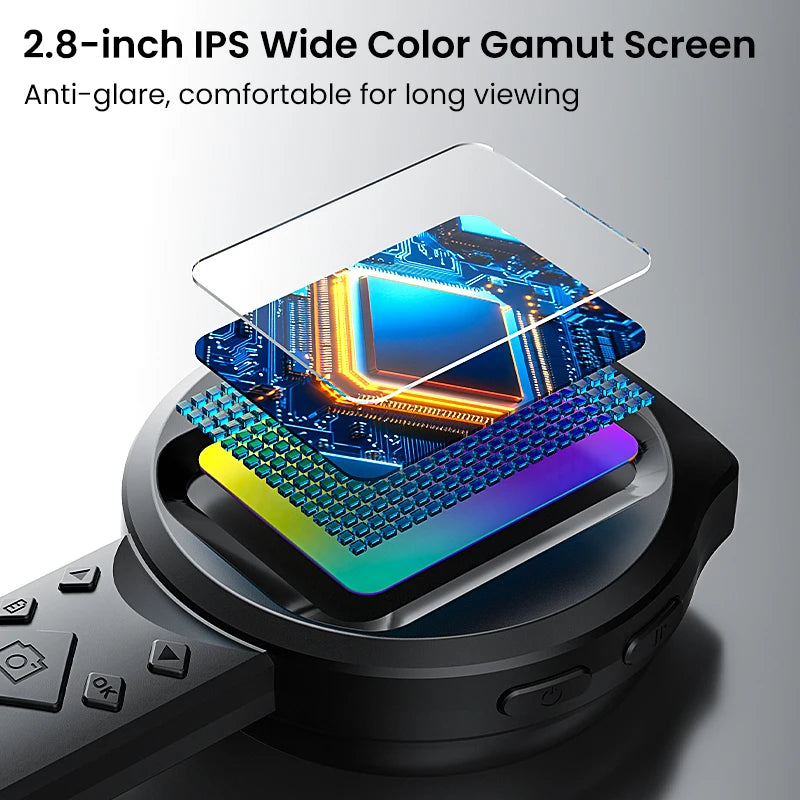 Loupe Numérique Portable IPS 2.8 pouces HD 1080P 100X