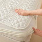 Protège-Matelas Matelassé Antibactérien & Imperméable
