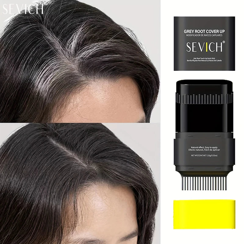 Stick Retouche Capillaire Anti-Cheveux Blancs & Racines - 1 ACHETÉ = 1 OFFERT
