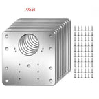 Kit de Réparation de Charnières d'Armoires en Acier Inox - 4PCS + VIS OFFERTES