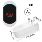 PEST REPELLENT - Répulsif d'Insectes Domestique Électronique à Ultrasons