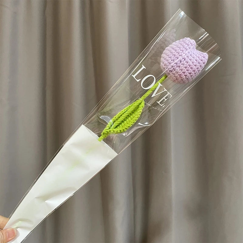 Fleur en Crochet Fait Main - Plaisir d'Offrir