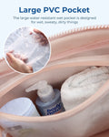 BAGSMART - Sac de Voyage Multipoches Étanche - Femme