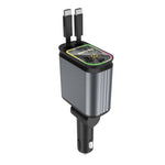 Chargeur Voiture LED Ciel Étoilé 4-en-1