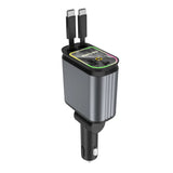 Chargeur Voiture LED Ciel Étoilé 4-en-1