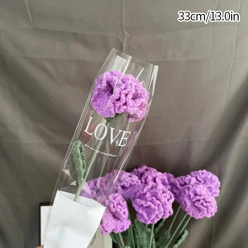 Fleur en Crochet Fait Main - Plaisir d'Offrir