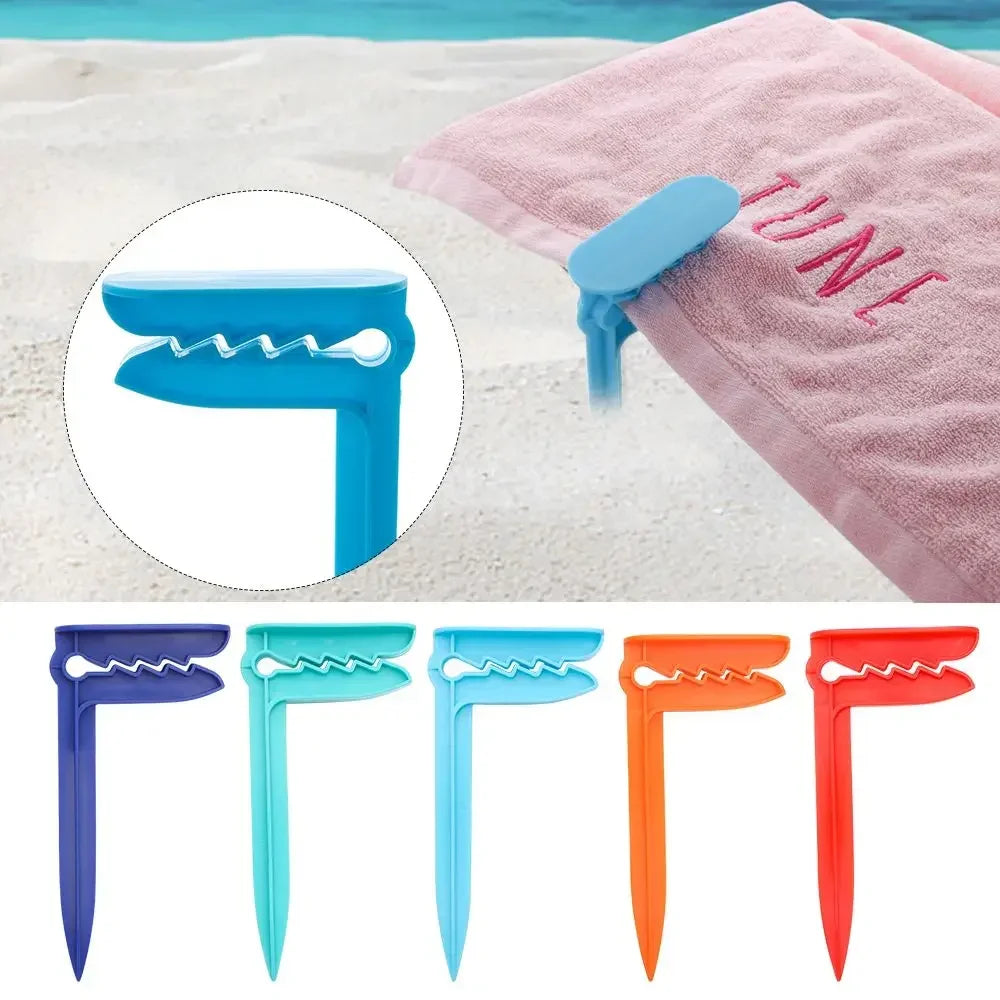Pinces Fixation Serviette de Plage - Résistantes au Vent