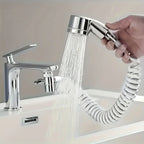 Prolongateur de Robinet Flexible avec Douchette – Tuyau Spirale pour Cuisine & Bain des Animaux