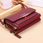 Portefeuille Femme Grande Capacité – Multi-Cartes avec Compartiment Téléphone – Style Chic & Décontracté
