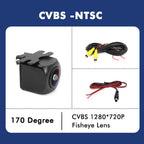 Caméra de Recul pour Voiture 170° 1080P