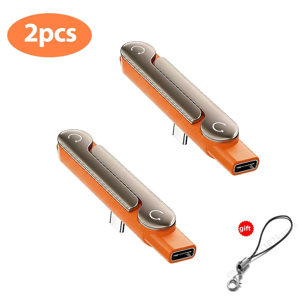Pack 2 adaptateurs USB-C charge rapide 240W + béquille pliable