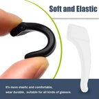 60x Crochets en Silicone pour Lunettes Antiglisse