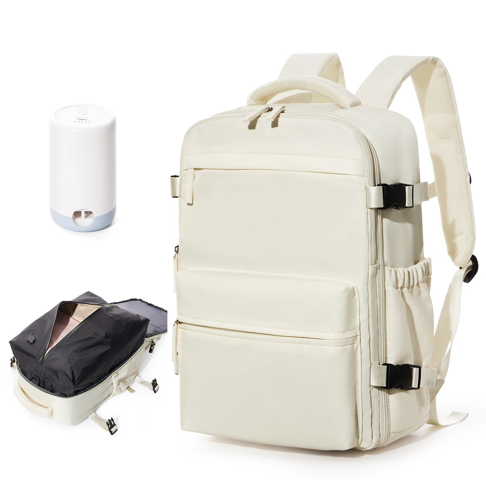 Sac à Dos de Voyage à Compression Sous Vide - Pompe OFFERTE