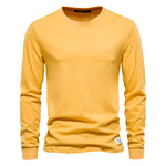 T-Shirt en 100% Coton Intemporel Manches Longues - Homme