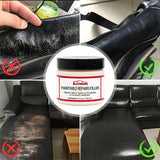 Pâte de Remplissage de Réparation Cuir - Kit Complet