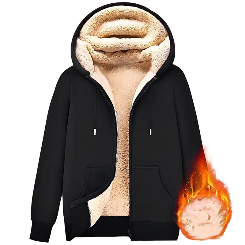 Gilet sweat à capuche - Doublure polaire