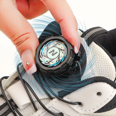 Paire de lacets rotatifs - Lacez vos chaussures en 1 seconde !