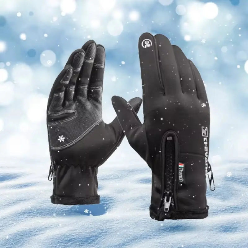 Gants thermiques tactile imperméables et coupe-vent