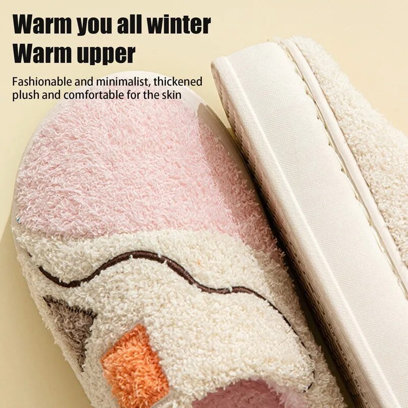 Pantoufles d'hiver en fourrure Fulffy