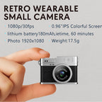 Mini Appareil Photo Rétro 1080P + Carte 64GB OFFERTE