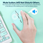 Souris Bluetooth Silencieuse – Sans Fil & Universelle pour PC, Tablette et iPad