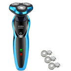 Tondeuse Électrique Visage, Cheveux & Corps Rasage à Sec ou Humide