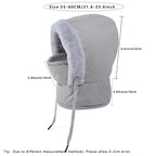 Cagoule Isolante 3-en-1 Hiver Extrême