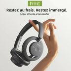 Casque V6.0 Sans FIl Pliable Respirant Touch Control