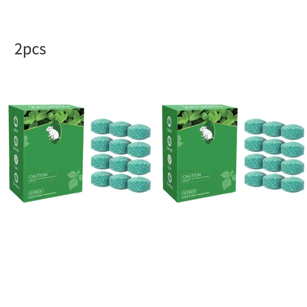 12x Répulsifs Anti Rats & Souris à Base de Plantes