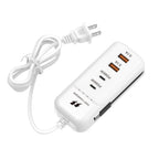 Station de Charge USB C 66W 4 Ports Adaptateur Mural - Charge rapide