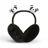 Cache-oreilles en fausses fourrure de lapin