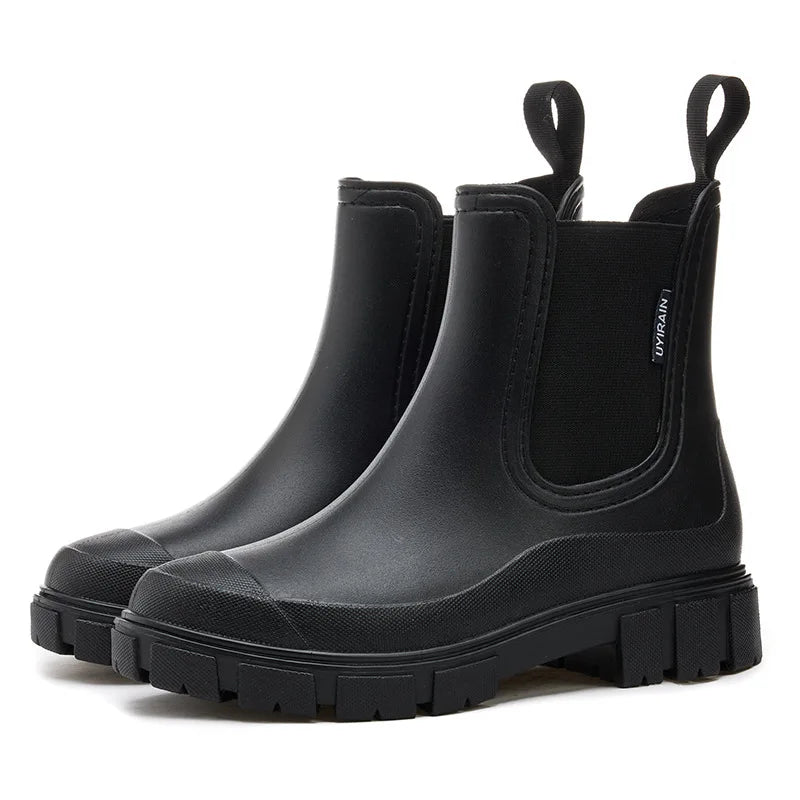 Bottes mi-hautes imperméables pour femmes