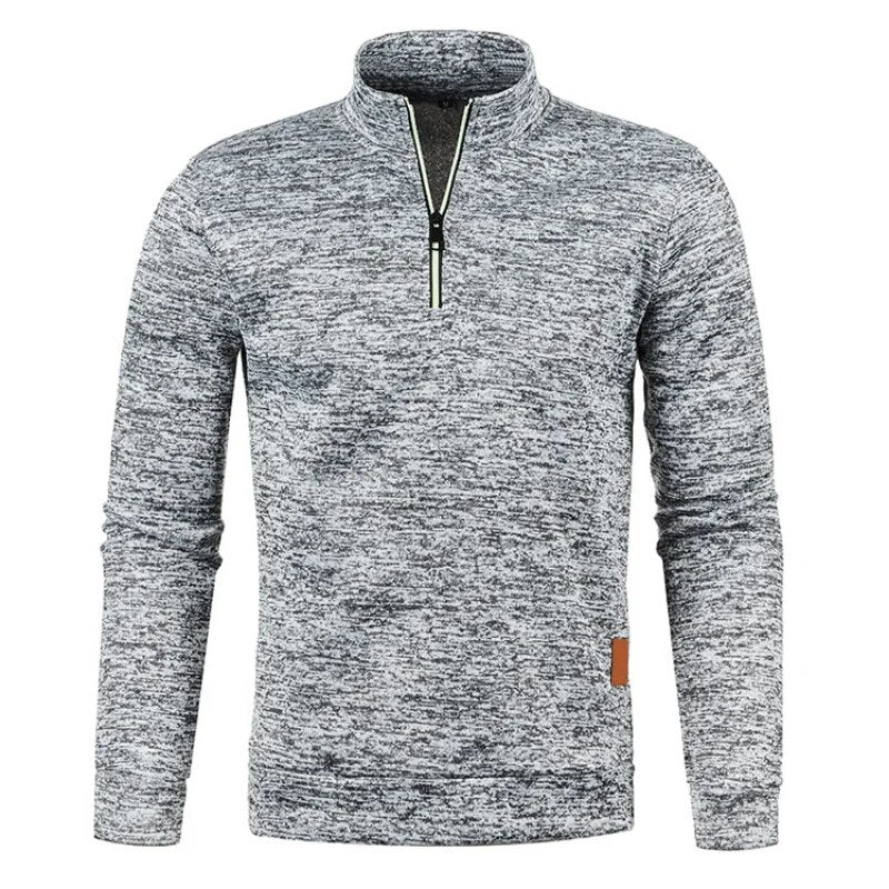 Pull Zippé Col roulé pour Homme