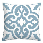 Taie de Coussin Bleu de Canapé à Différents Motifs