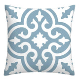 Taie de Coussin Bleu de Canapé à Différents Motifs