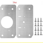 Kit de Réparation de Charnières d'Armoires en Acier Inox - 4PCS + VIS OFFERTES