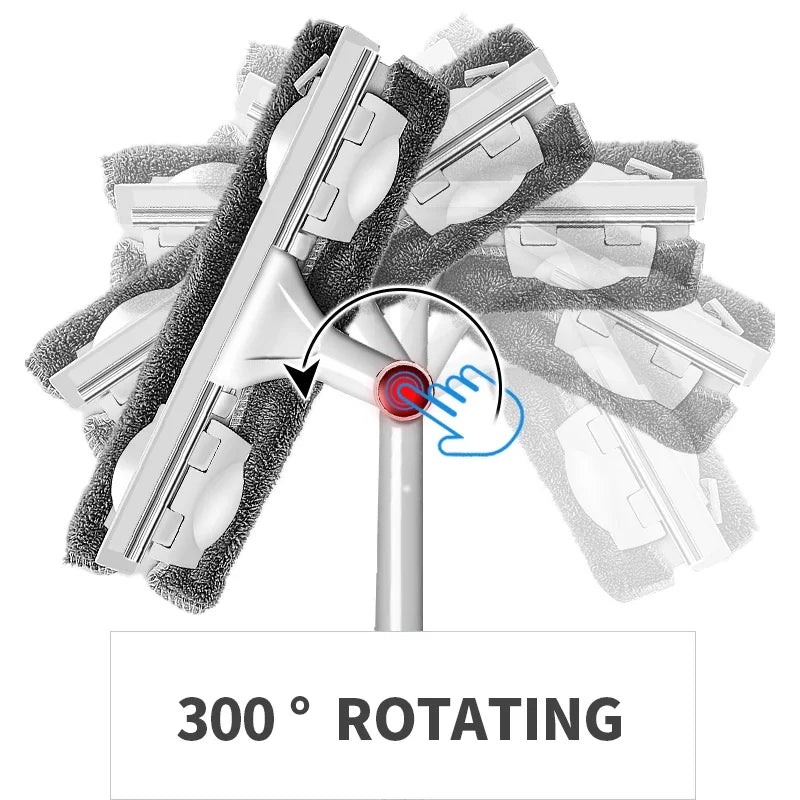 Nettoyeur de Vitres Télescopique 1,4M + 3 MOPS OFFERTES