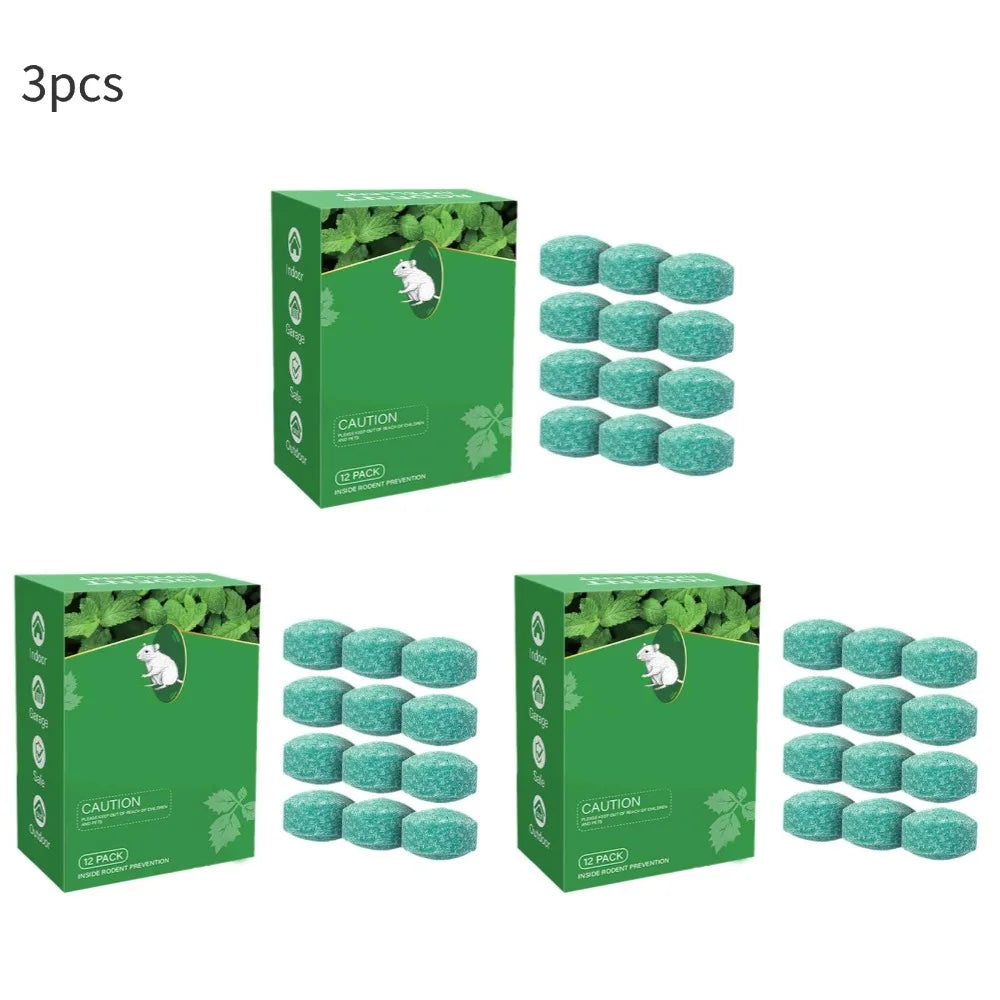12x Répulsifs Anti Rats & Souris à Base de Plantes