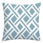 Taie de Coussin Bleu de Canapé à Différents Motifs