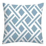 Taie de Coussin Bleu de Canapé à Différents Motifs